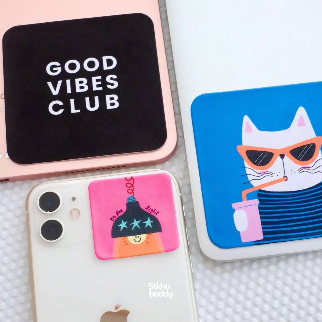 ที่เช็ดหน้าจอแบบติดได้ StickyBuddy สำหรับมือถือ โน๊ตบุ๊ค Gadget เลนส์ thumbnail 4