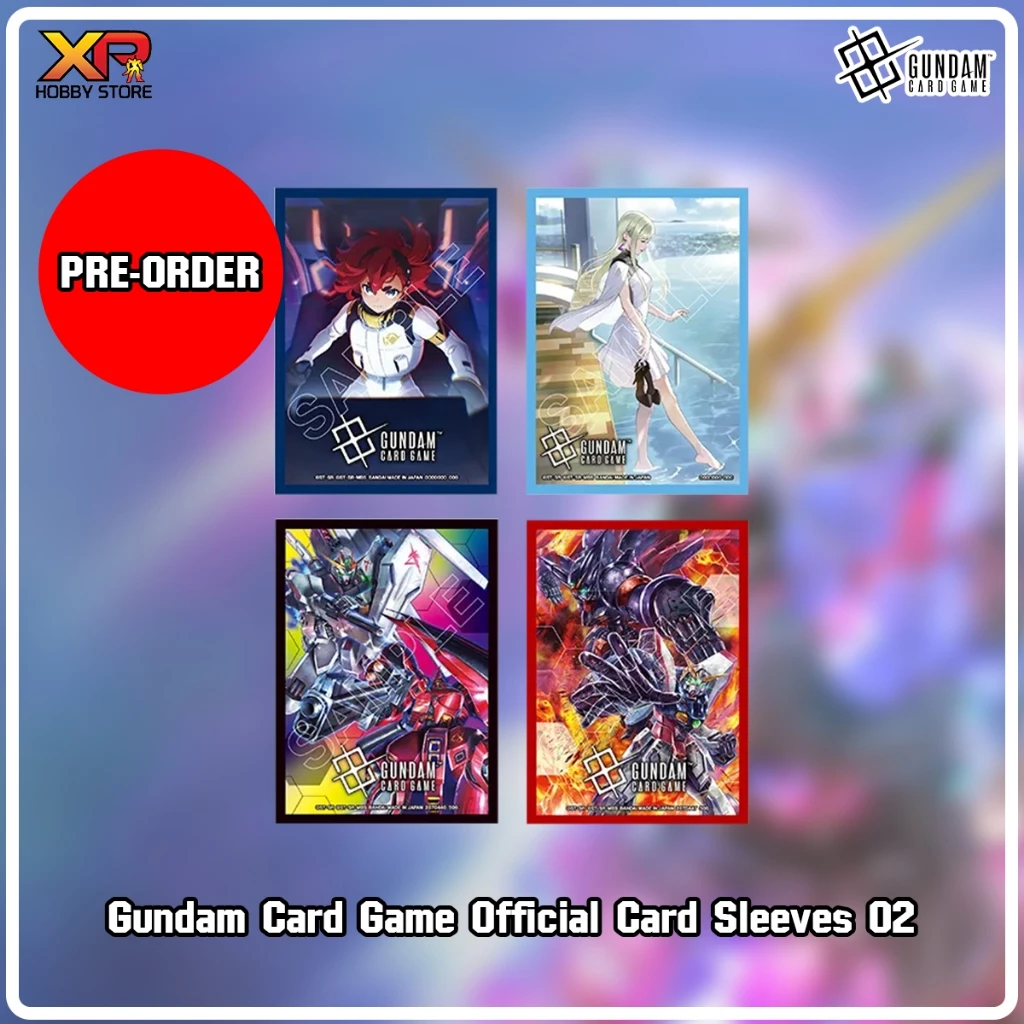 Gundam Card Game Card Official Card Sleeves 02
