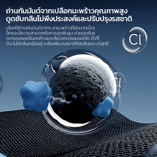 เครื่องกรองน้ำก๊อกสำหรับใช้ในบ้าน ตัวกรองก๊อกน้ำในครัว ใช้ไส้กรองเซรามิกที่ล้างทำความสะอาดได้ ขจัดสิ่งเจือปนและคลอรีน ติ