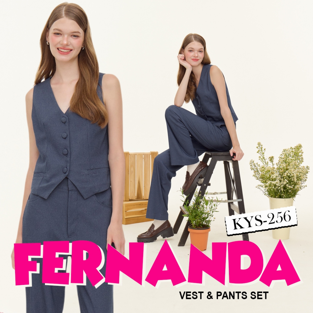 KAYASIS~❤️ | KYS256 FERNANDA THE Suit Vest Set