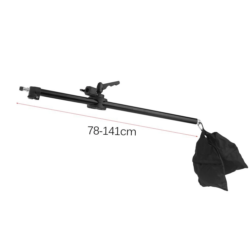 Studio Overhead Boom Arm Top Lighting Stand with Head Grip for Softbox Light ไฟถ่ายวีดีโอ ไฟต่อเนื่อง ไฟถ่ายรูป thumbnail 9