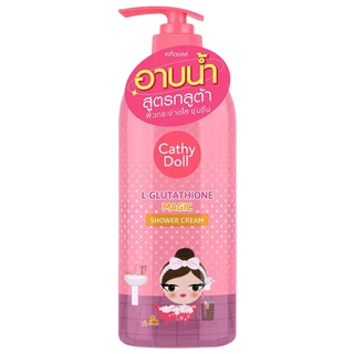 CATHY DOLL-L - Glutathione Magic Shower Cream (500ml) คิวตี้ดอลล์ กลูต้าไธโอน เมจิก ชาวเวอร์ ครีม