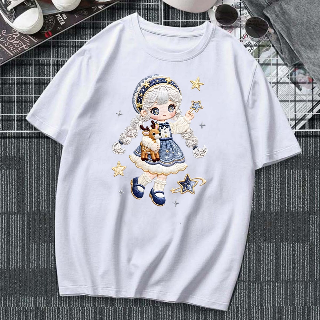 BK-1516-SHORT เสื้อยืดแขนสั้นลายการ์ตูน ผ้านุ่มระบายอากาศดี ราคาสบายกระเป๋า จัดส่งยทางในไทยมีปลาทาง