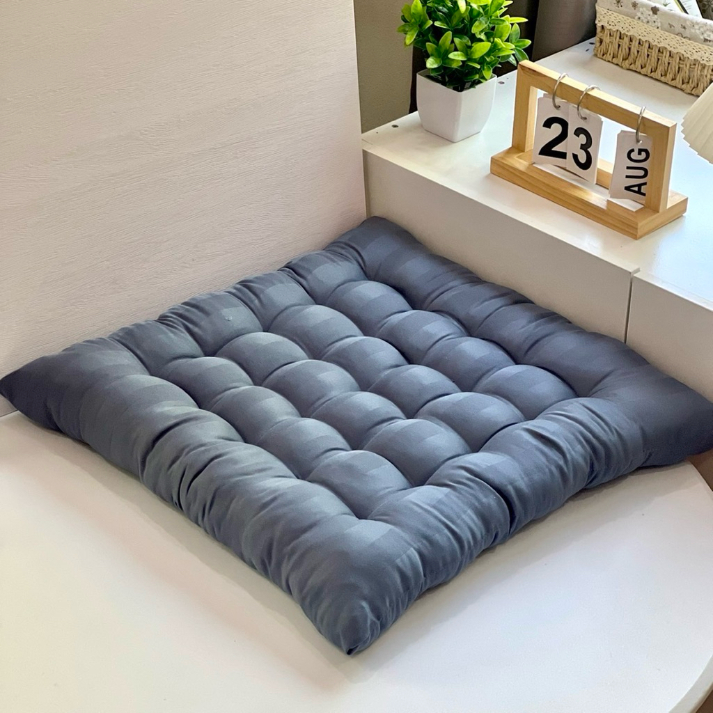 เบาะรองนั่งใยฝ้าย 50x50 cm หนานุ่ม (สินค้าOTOP)