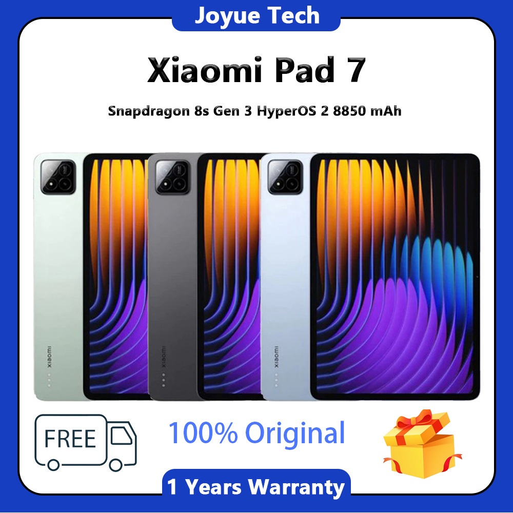 Xiaomi Pad 7 Pro Xiaomi Pad 7 Snapdragon 7+ Gen 3 Xiaomi Pad7 Pro | สนับสนุน Google & ไม่มีไทย