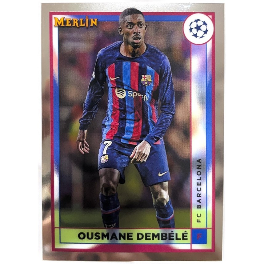 การ์ดฟุตบอลจากทีมแมนซิตี้ Manchester City จากกล่อง Topps Merlin 2022-23 ของแท้ 100%