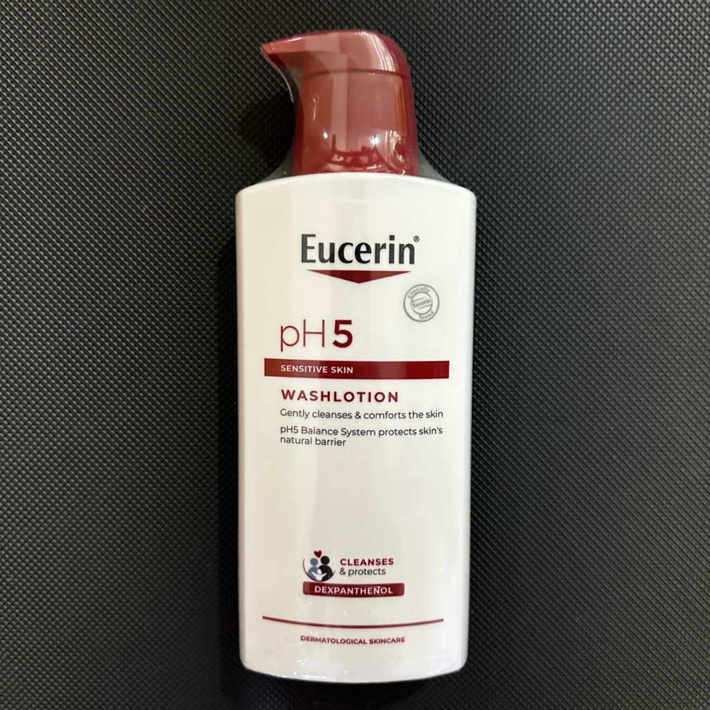 Eucerin pH5 Sensitive Skin Washlotion 1000ml ยูเซอริน พีเอช 5 วอชโลชั่น ครีมอาบน้ำถนอมผิว 1000มล
