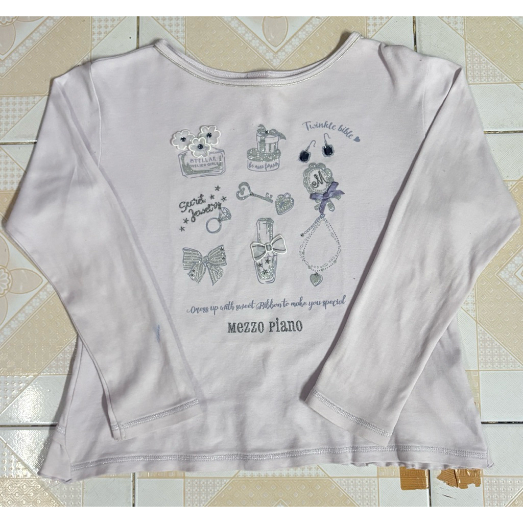 เสื้อเด็กแขนยาว❤️Mezzo piano❤️