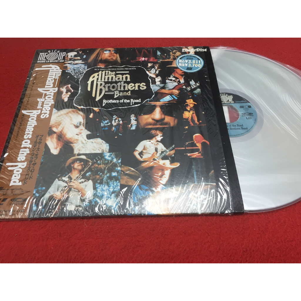 The Allman Brothers Band - Brothers of the Road ขนาด 12 นิ้ว 2LaserDisc B154