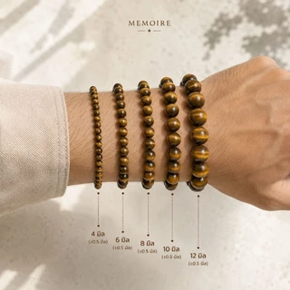 กำไลข้อมือ Tiger Eye พลอยตาเสือแท้ เสริมดวงการเงิน โอกาสดีเข้าหา | MEMOIRE