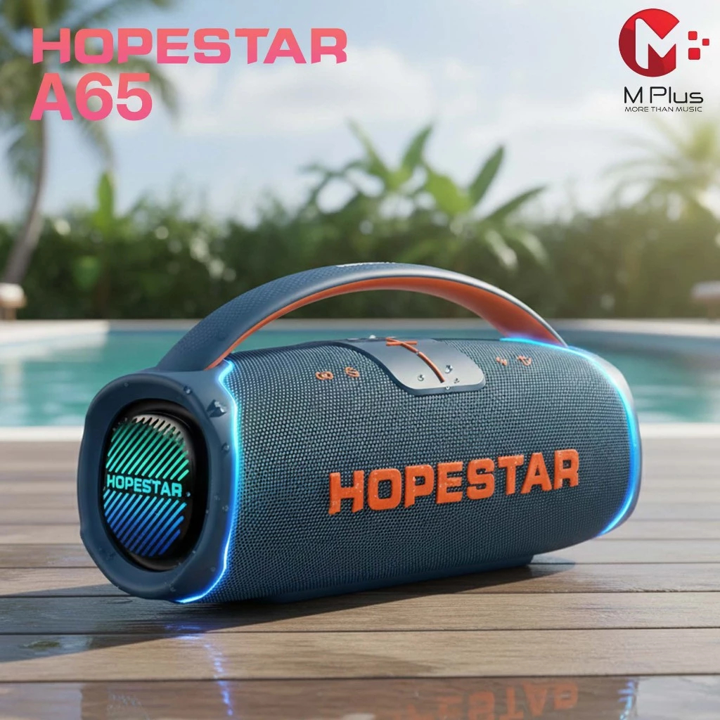 Hopestar A65 ลำโพงบลูทูธ ลำโพง 300W พร้อมไมล์หลายสาย1ตัว