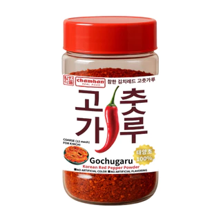 CHAMHAN Red Pepper Powder 200 g พริกแดงป่นสไตล์เกาหลี ป่นหยาบ / ป่นละเอียด ตราชัมฮัน ขนาด 200 กรัม (EXP.09/2026) (HALAL)