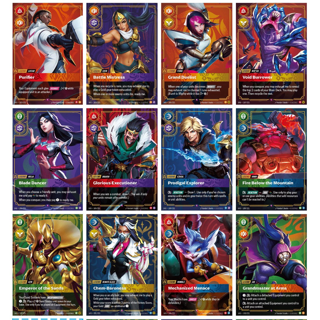 Riftbound : Spiritforged single card (Legend).