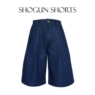 JAMANBKK / SHOGUN SHORTS / กางเกงยีนส์ขาสั้นคลุมเข่า