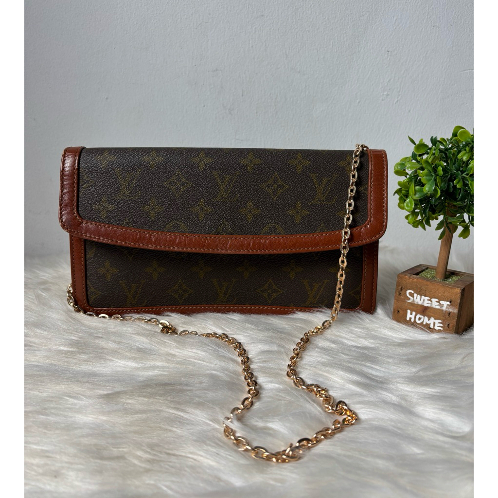 Pochette Clutch Dame มือสองแท้💯