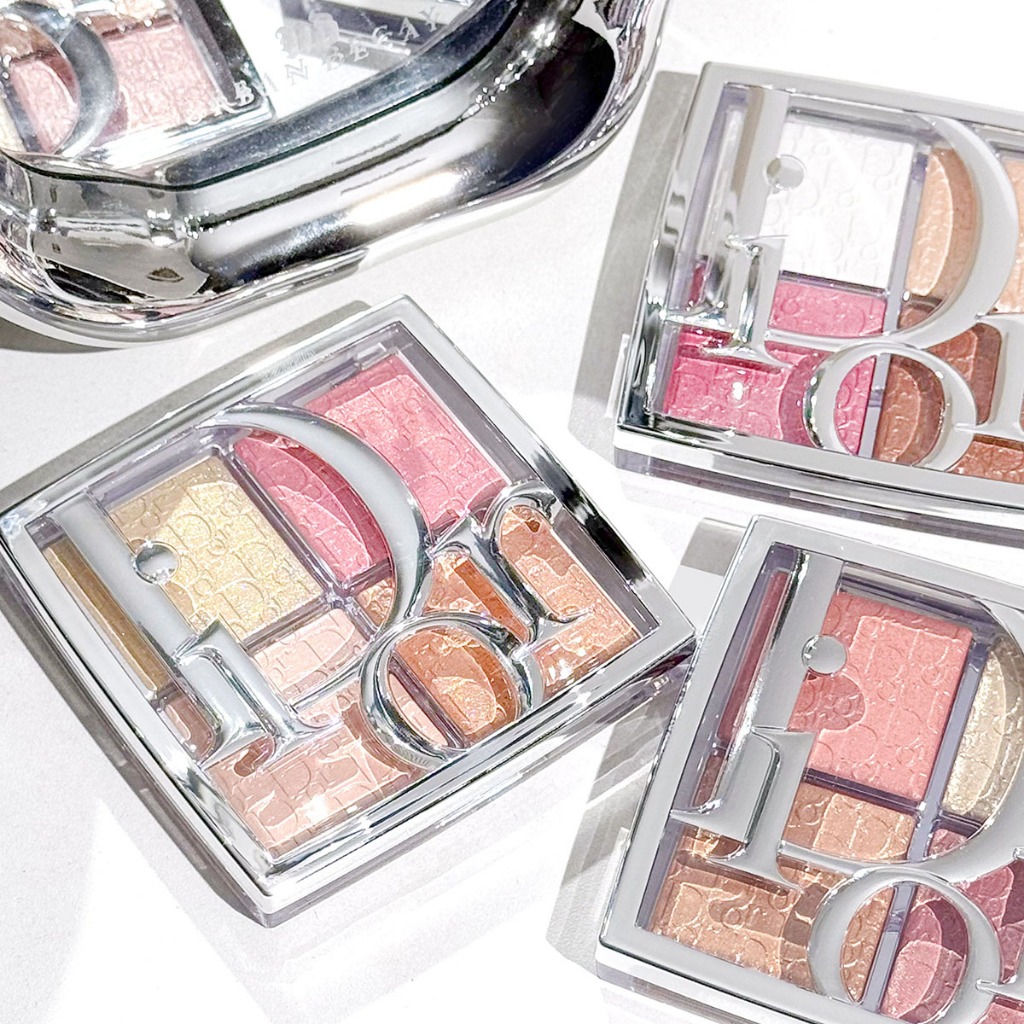 จัดส่งรวดเร็ว 🍄 ของแท้💯 DIOR BACKSTAGE Glow Face Palette #001 #002 #003 #004 universal ความละมุน ความเนียนกริบ
