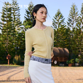 EVERYDAY - Charlotte Top เสื้อไหมพรมกระดุมสแน๊ป