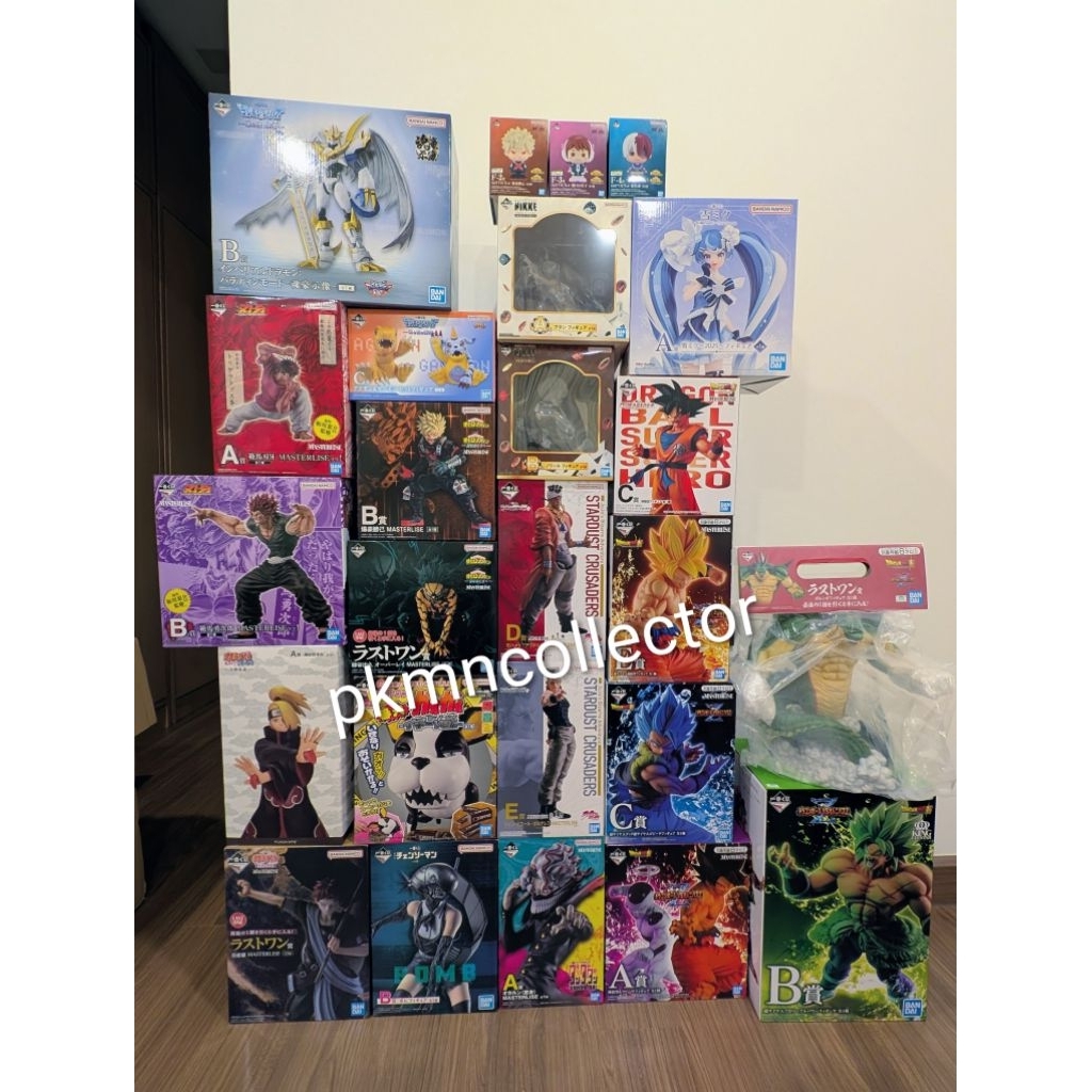 ‼️ส่งไวในไทย แท้ มือ1 Ichiban Kuji อิจิบัง My hero academia Baki Naruto Digimon Dragon Ball Miku Jojo Stardust Nikke 5