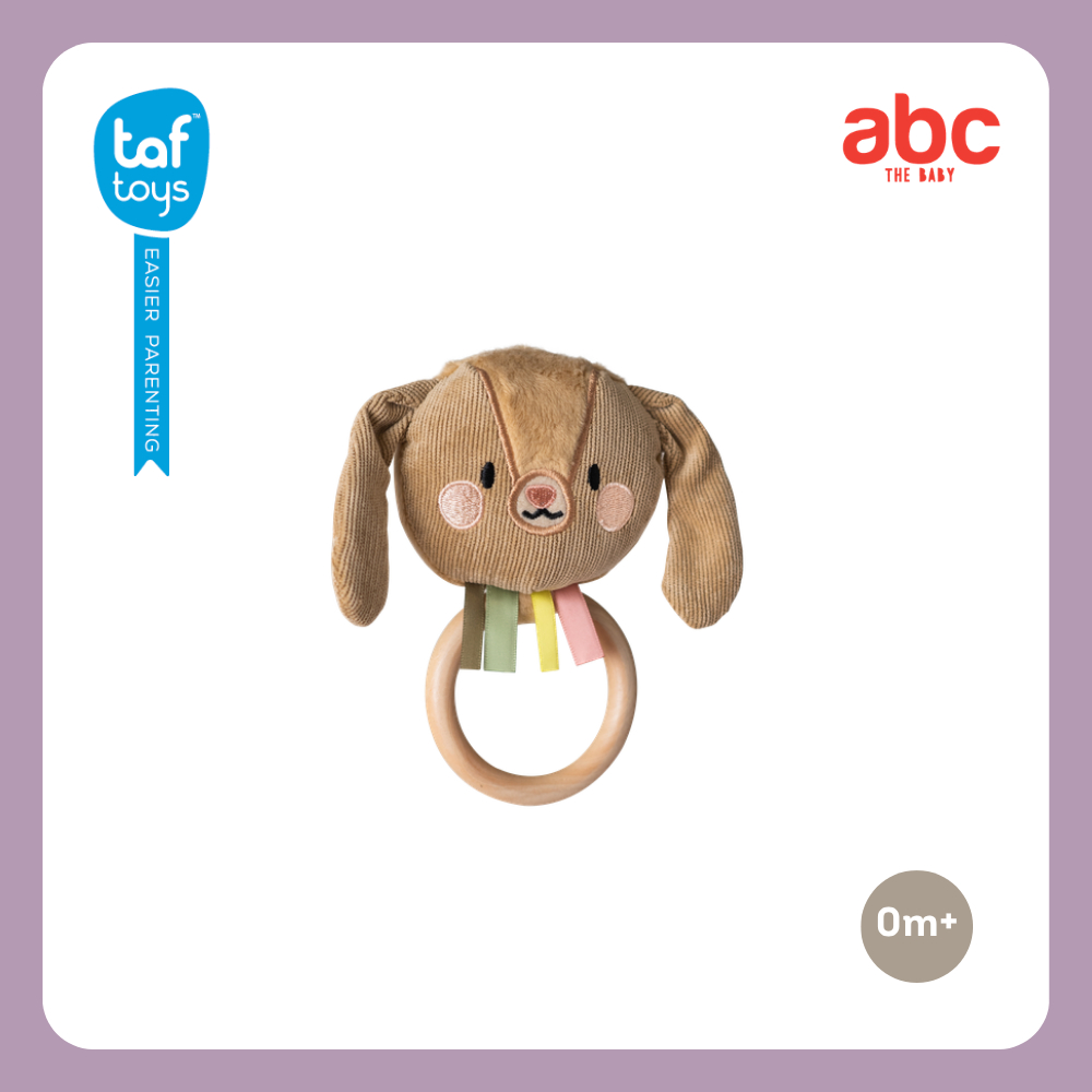 Taf Toys ตุ๊กตาเขย่ามือ Jenny  Bunny Rattle ของเล่นเสริมพัฒนาการ 0 เดือน ขึ้นไป