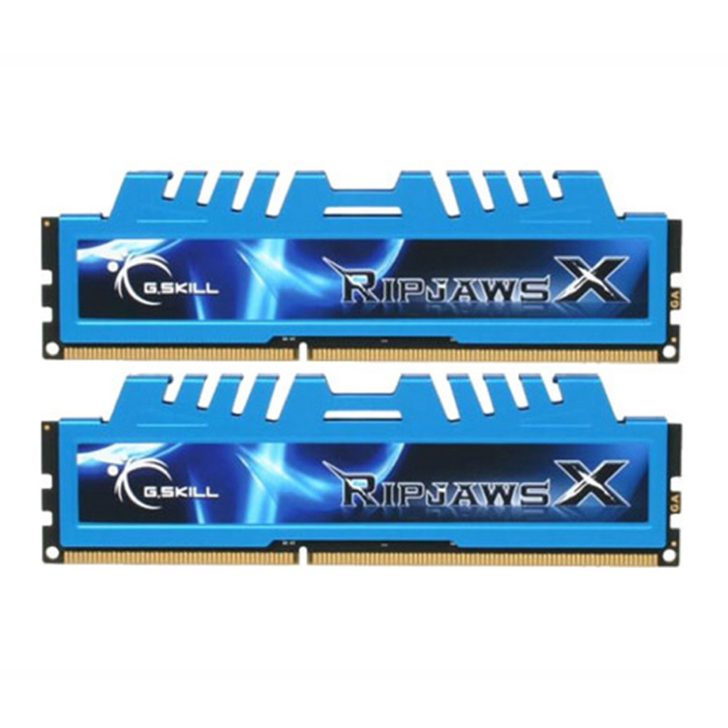แรม RAM DDR3/1600 16GB G.SKILL RIPJAWS X (8GBx2) 16GB BUS1600 ประกัน LT