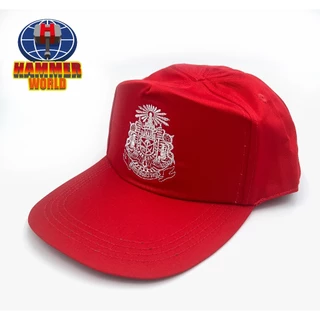 หมวกแก๊ป ตราแผ่นดิน สีฟ้า ดำ น้ำตาล ม่วง แดง เหลือง น้ำเงิน