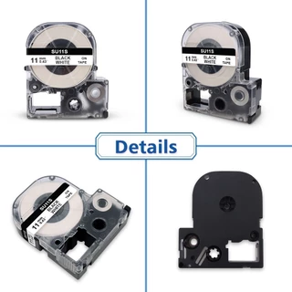 เทปหดท่อความร้อน EPSON ที่รองรับ1ชิ้น Φ3.5mm/5มม./11มม. SU11S SU5S SU5Y SU11Y SU3Y สำหรับเครื่องพิมพ์ฉลาก Epson LW300