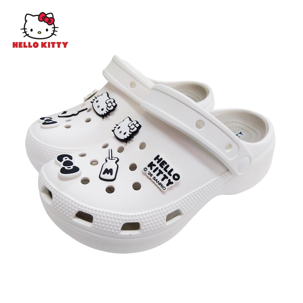 Hello Kitty รองเท้าแตะหัวโตEVA รุ่นหัวโต ใส่สบาย กันลื่น พร้อมจิบบิทสุดน่ารัก รุ่นKTP-045