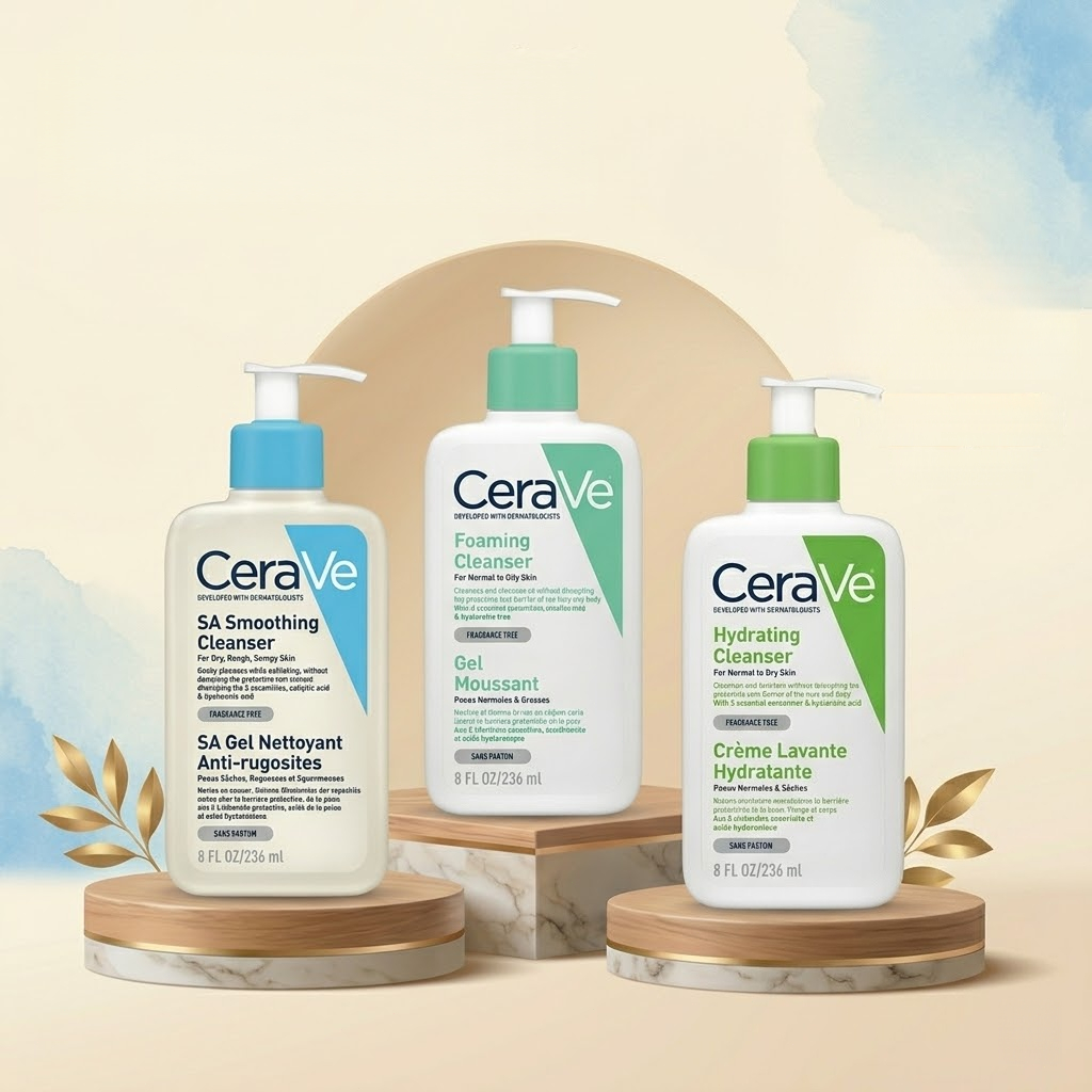 Cleanser เจลล้างหน้า สำหรับคนเป็นสิว ผิวแพ้ง่าย SA Smoothing / Foaming / Hydrating Cleanser 236ml ผิวชุ่มชื้น