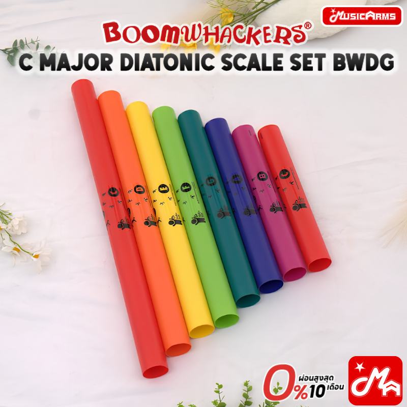 Boomwhackers 8-Note C Major Diatonic Scale Set BWDG