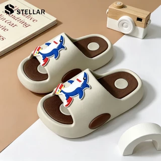 ส่งจากไทย 🚚 STELLAR รองเท้าแตะรัดส้นเด็กลายการ์ตูนยางEVA พื้นนิ่ม ใส่สบาย มีกันลื่น 3-8 ปี✨