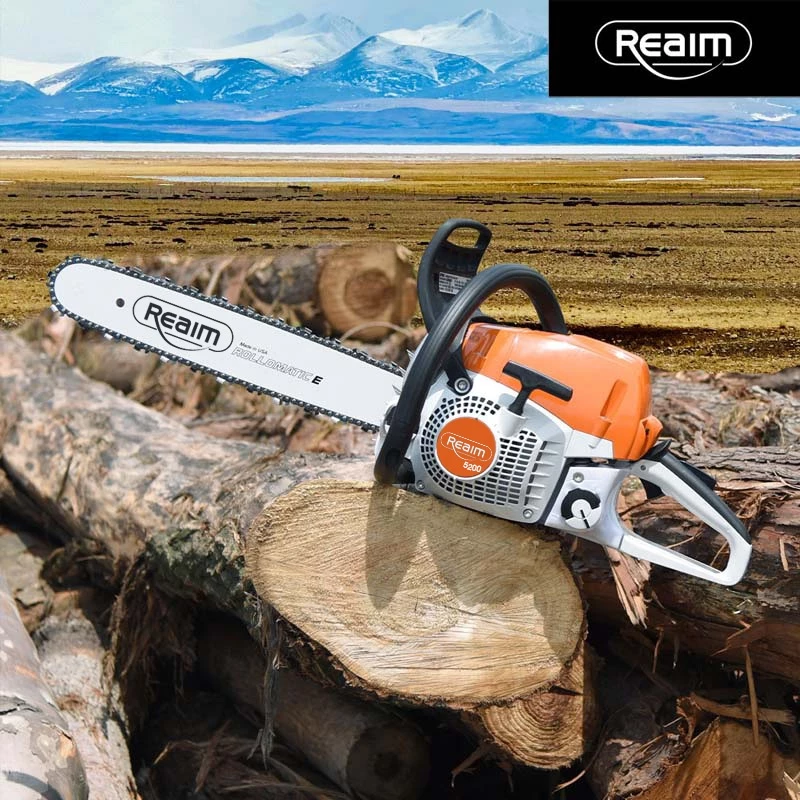 REAIM เลื่อยยนต์ / เลื่อยโซ่ บาร์ 20 นิ้ว รุ่น คุณภาพของเยอรมัน KT-CS2000E (ระบบปั๊มมือ) - เลื่อยโซ่ยนต์ ( Chain Saw ) thumbnail 5