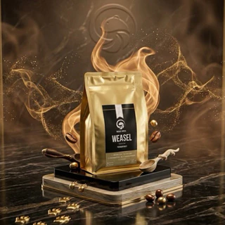 Weasel Coffee เมล็ดกาแฟขี้ชะมดแท้ 100% Kopi Luwak พรีเมียม กลิ่นหอมเอกลักษณ์ ขนาด 250g / 500g มีทั้งแบบเมล็ดและแบบบด