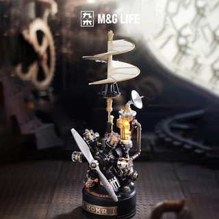 M&G LIFE x ROKR DIY Industrial City Series Injection Molding Assembly Model