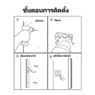 โคมไฟติดผนังสำหรับภายนอก ดีไซน์โมเดิร์น minimalist กันน้ำเลิศ ให้แสงสว่างพอเหมาะ ติดตั้งง่าย