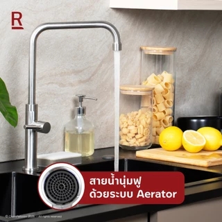 Rasland A11021-A555BK A11021-A888SN A11021-A123CR ก๊อกสำหรับอ่างซิ้งค์น้ำเย็น วัสดุสแตนเลส 304 มี 3 สี ติดตั้งอ่างซิงค์