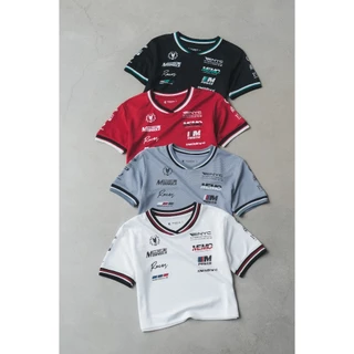 MeMo™ | Racing Jersey | เสื้อสปอร์ตเรซซิ่ง Baby Jersey สกรีน Formula ผ้าพรีเมียมโพลีเอสเตอร์ ใส่สบาย