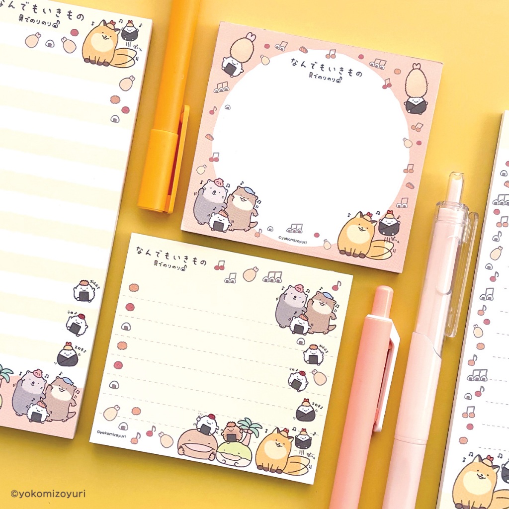 สวีทซัมเมอร์ : กระดาษก้อน Memo : ลาย nandemoikimono : ทั้งหมด 10 ลาย