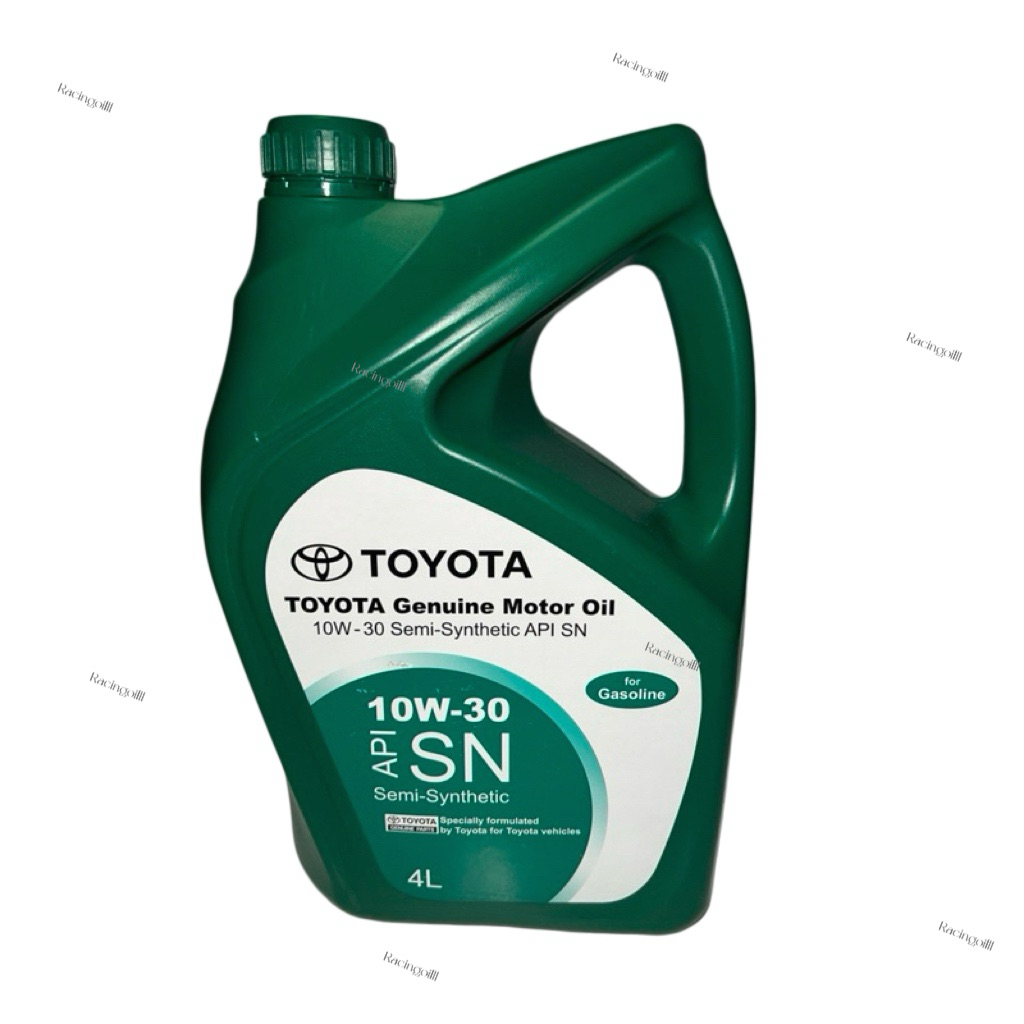 TOYOTA น้ำมันเครื่องกึ่งสังเคราะห์ 10W-30SN ขนาด 4 ลิตร