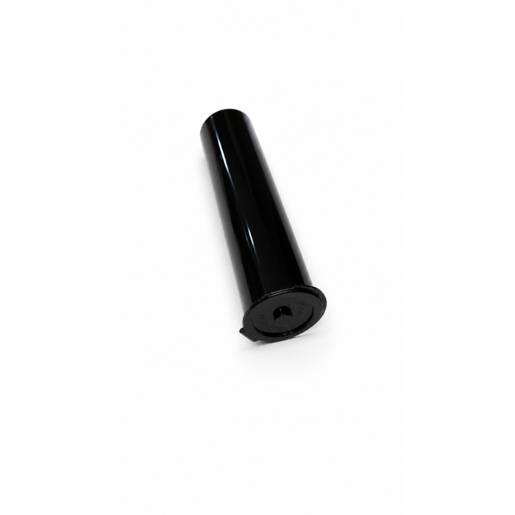 Premium Child-Resistant Black Storage Tube Pack of 50 PCS