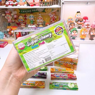 ซุปเปอร์ชิลวี่ ลูกอมซูกัส 4 รส ( 1 ตลับ 30 ชิ้น ) มีอย.ไทย JELLYBEAN jelly berry