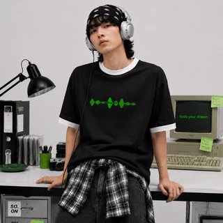 🔮SO.ON Hints Your Dream : Boxy Tee เสื้อยืดโอเวอร์ไซส์ ทรงครอป รุ่น Analog