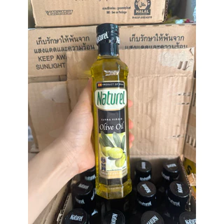 น้ำมันมะกอกเอ็กซ์ตร้าเวอร์จิ้น เนเชอเรล [สำหรับทานสด] Naturel Extra virgin olive oil 250 ml ชนิดขวด จากประเทศสเปน