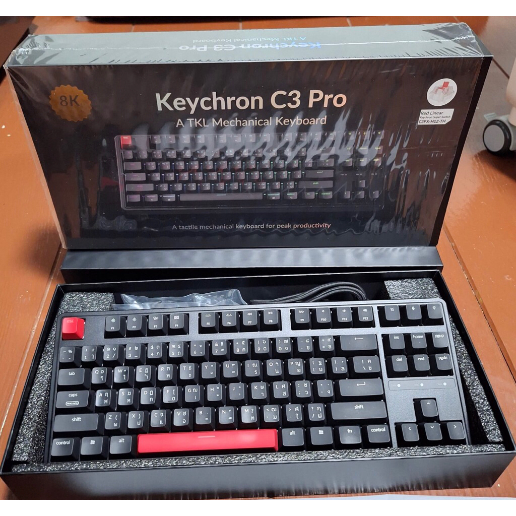 keyboard keychron c3 pro (มือสองสภาพใหม่มาก)
