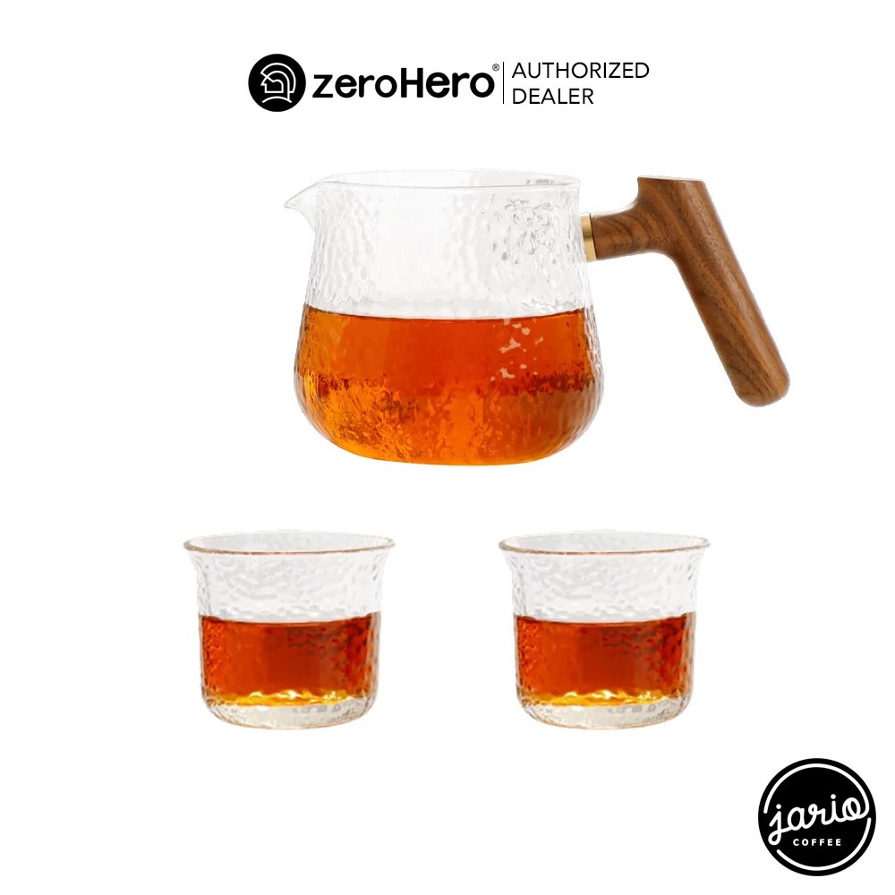 Jario x zeroHero เหยือกเสิร์ฟกาแฟ 400ml zeroHero Hammered Coffee Server 400ml