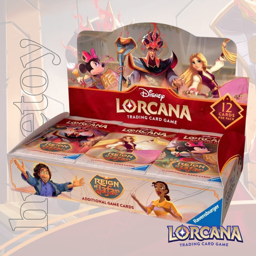(แบบซอง-ยอน240) Reign of Jafar Lorcana Disney TCG (1ซอง/12ใบ)