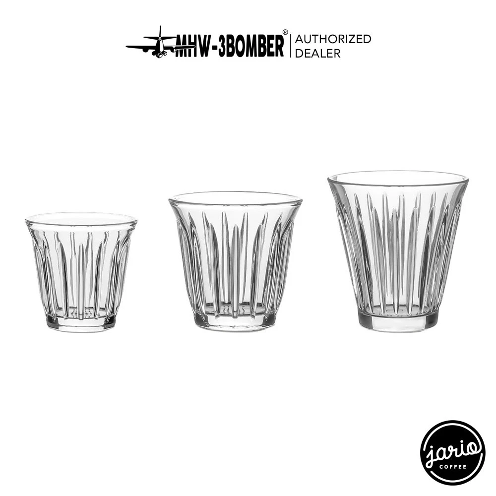 JARIO x MHW-3BOMBER แก้วกาแฟใส MHW-3BOMBER Wright Glass