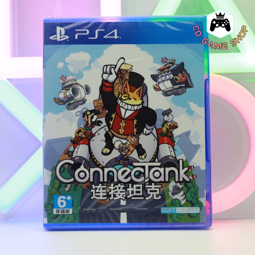 แผ่นเกมส์ PS4 ConnecTank (มือ 2) พร้อมส่ง
