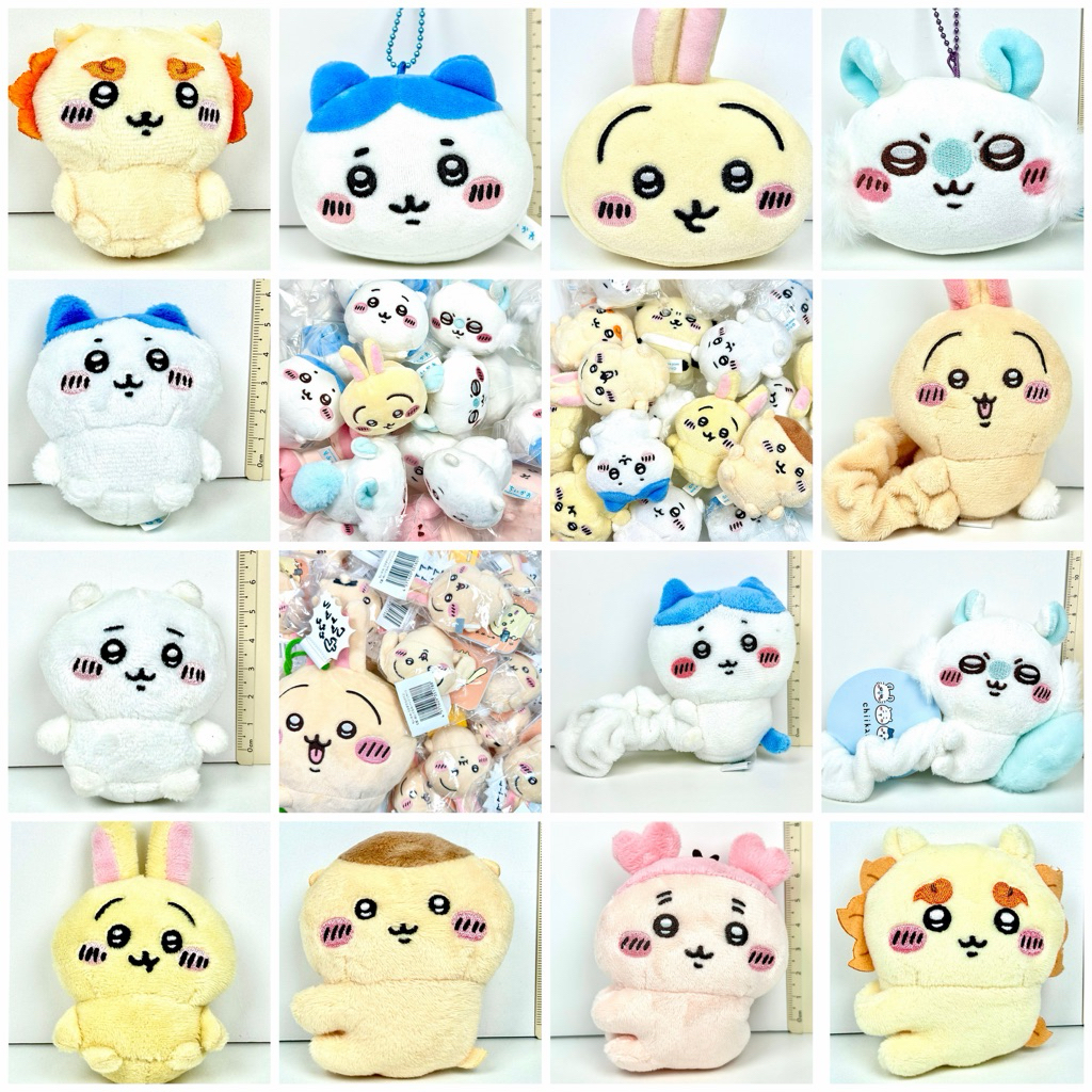 ของแท้ พร้อมส่ง ส่งไว ลิขสิทธิ์ พวง ขาตั้งมือถือ ตุ๊กตา Chiikawa Usagi Hachiware Momonga Rakko Manju Shisa Furuhonya