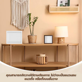 🔥พร้อมส่ง🔥กรอบรูปไม้ กรอบรูปอะคริลิค กรอบรูปทรงลึก DIY ลึก3ซม. 6/8/10 นิ้ว วางได้แนวตั้ง/นอน มีรูแขวน มินิมอล แต่งบ้าน