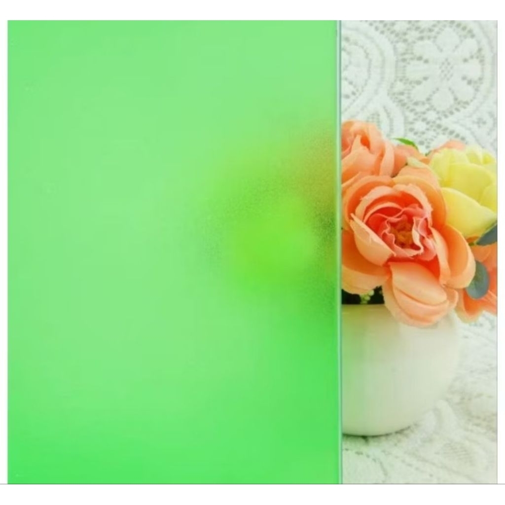 สติ๊กเกอร์ฝ้าติดกระจก (ไม่มีคราบกาว)สีฟ้าขุ่น/ เขียวขุ่น/ชา/ดำเทาหน้ากว้าง 90ซ.ม.ราคาต่อเมตร